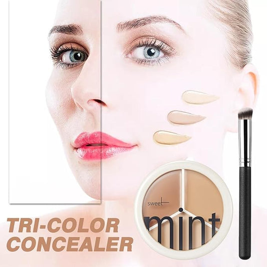Mint 3-in-1 waterproof concealer with free brush