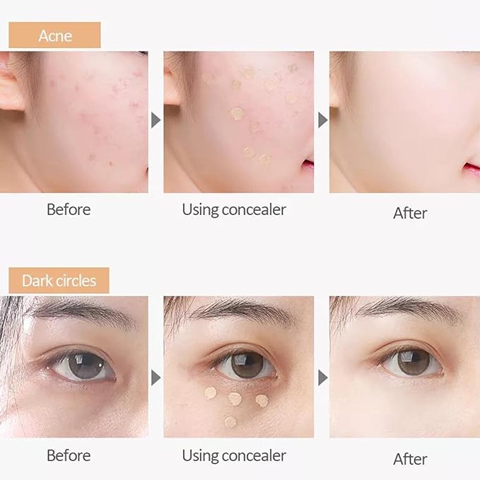 Mint 3-in-1 waterproof concealer with free brush