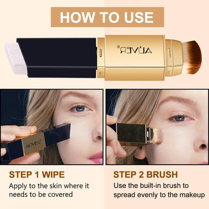 Aliver Color Change Stick with Built-in Blending Brush
