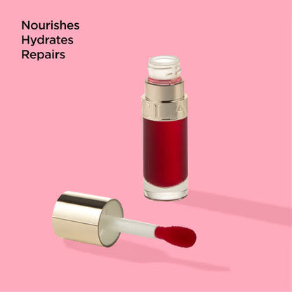 Clarins Tinted Lip Oil ( Hydration + 24H lasting tint)