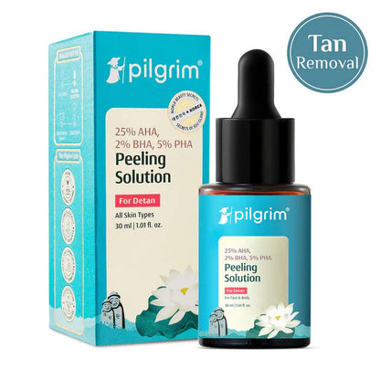 Pilgrim Peeling Solution | 25% AHA + 2% BHA + 5% PHA