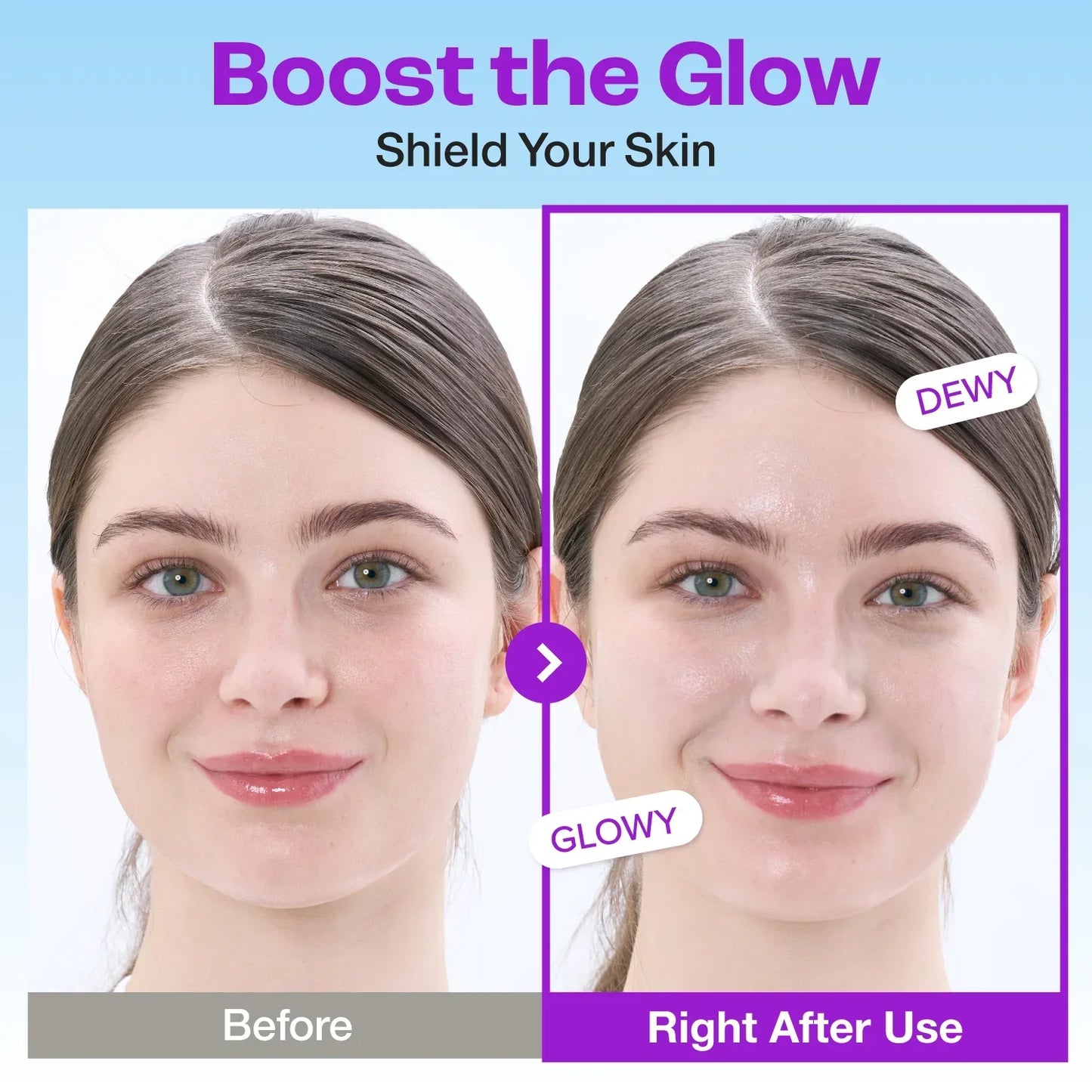 3-in-1 Glowing Sunscreen with SPF 50 , Niacinamide & Hyaluronic Acid (Hydration, Protection & instant Glow)