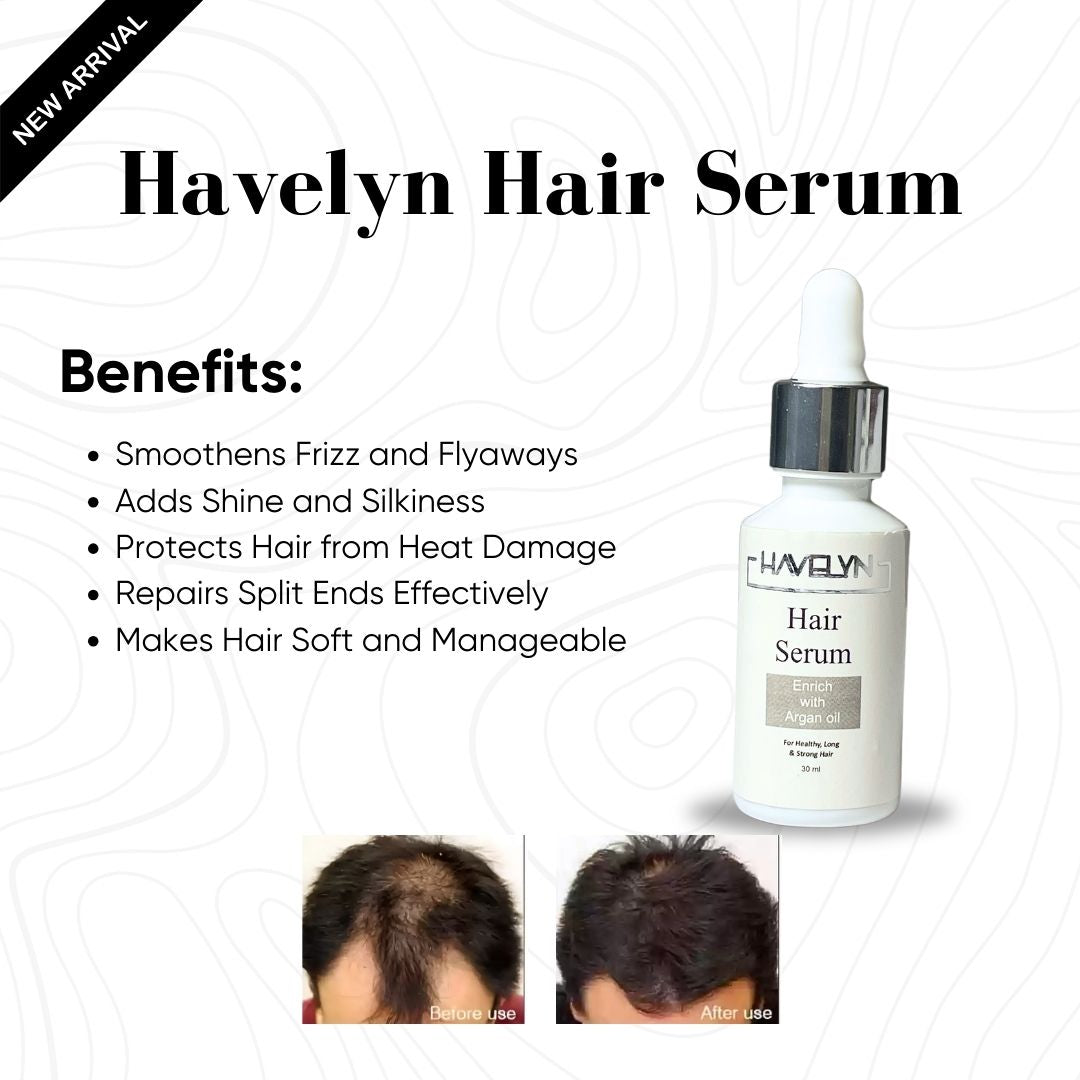 4 in 1 Havelyn deal - Includes Hair Food Oil, Onion & Rosemary Extracts Hair Shampoo, Hair Serum and Hair Mask.
