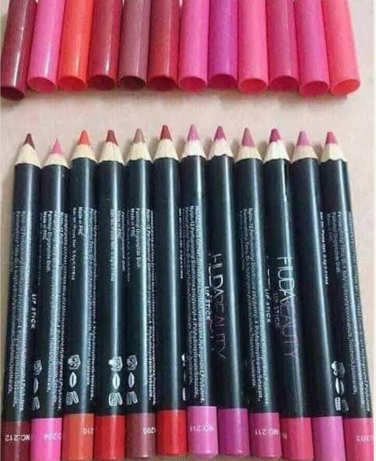 Flawless Beauty Bundle – Fit Me 3-in-1 + FREE Huda Beauty 12pcs Lip Pencils!