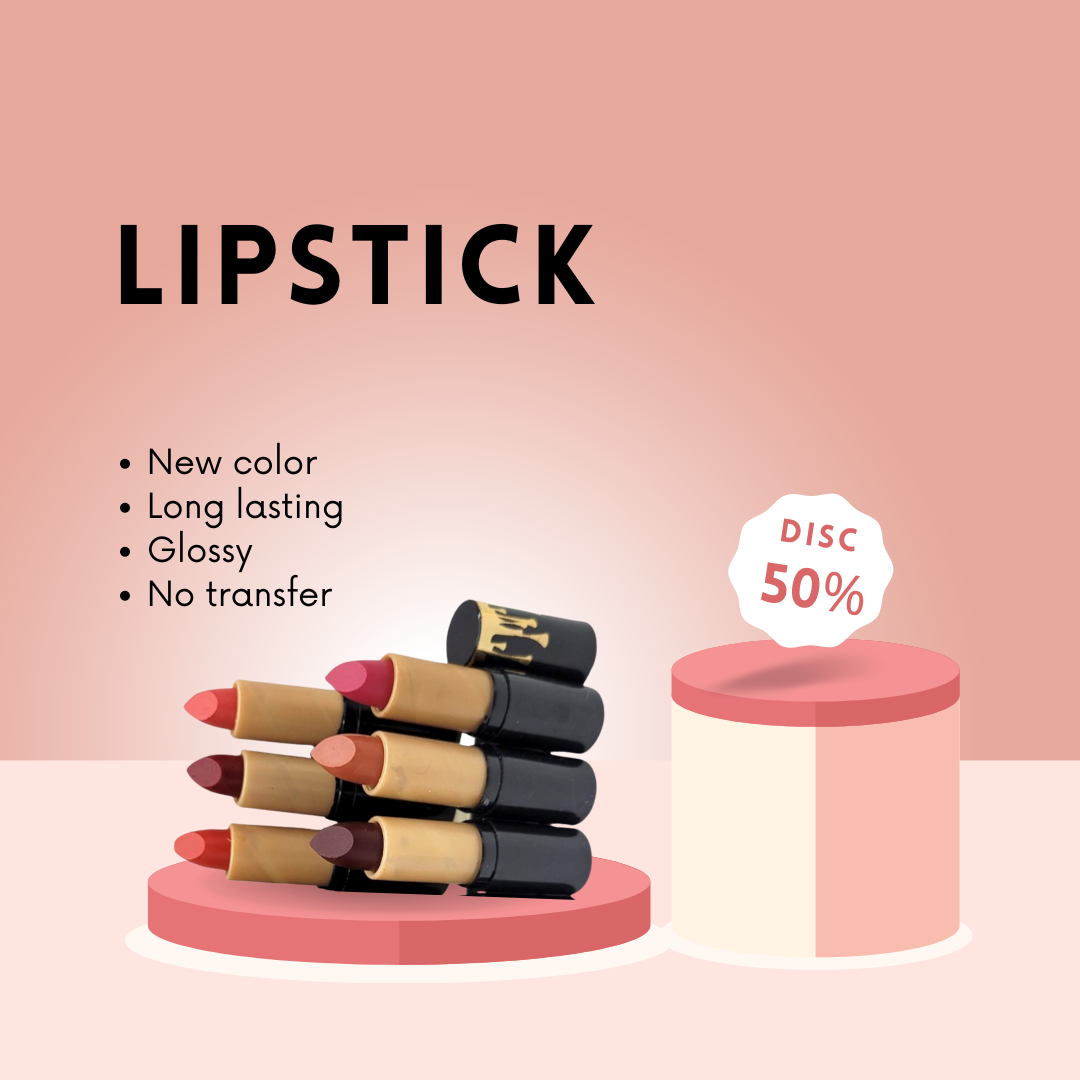 Buy Pack of 12 Matte Lipsticks💄✨ & Get Free 6Pcs Professional Lip Pencils Set