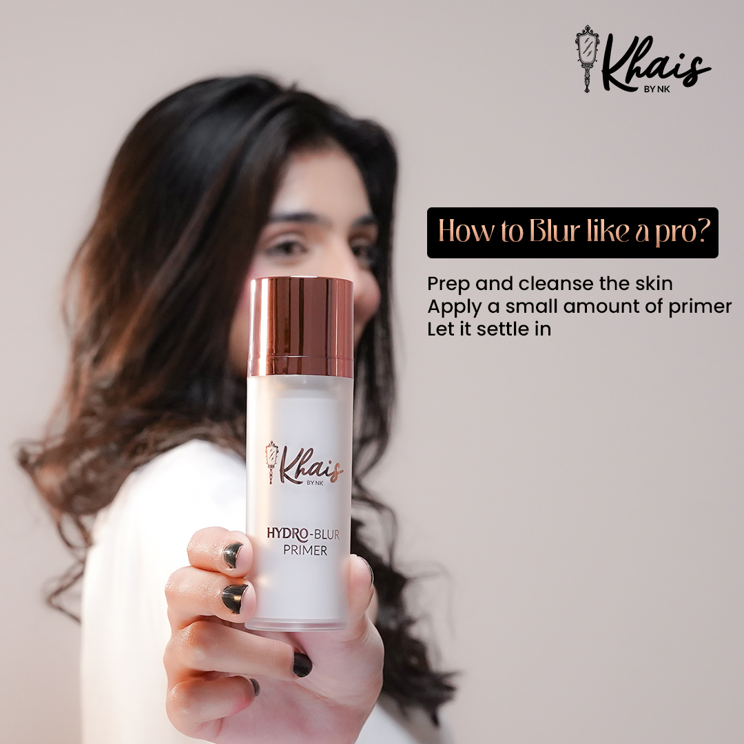 Khais by NK Pore Blurring Primer - Perfect for Smooth, Flawless & long-lasting  Makeup