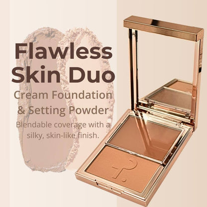PATRICK TA Cream Foundation & Finishing Powder Duo