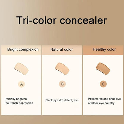 Mint 3-in-1 waterproof concealer with free brush