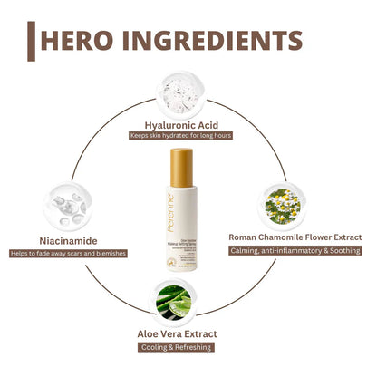 3-in-1 Glow Booster Makeup Setting Spray - Prep, Set & Glow!