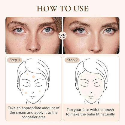 3-in-1 Concealer Pot – Correct, Contour & Highlight in One Swipe