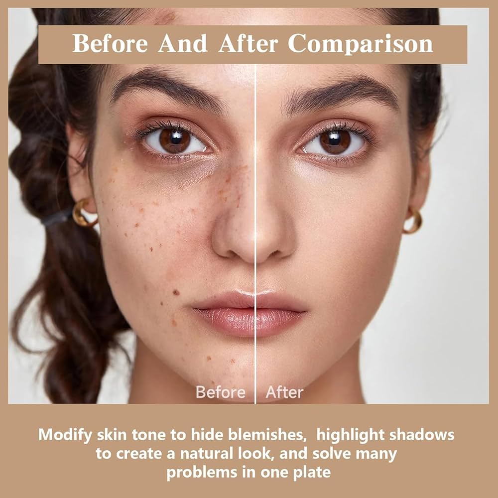 3-in-1 Concealer Pot – Correct, Contour & Highlight in One Swipe