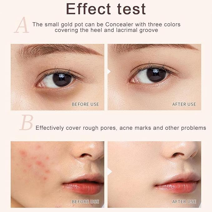 Mint 3-in-1 waterproof concealer with free brush