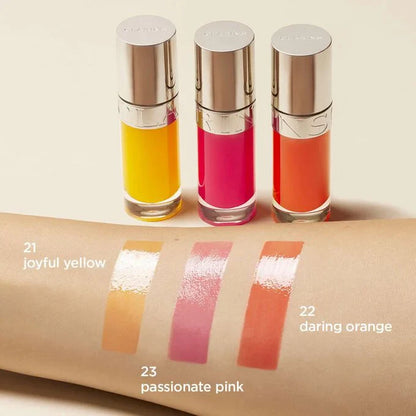 Clarins Tinted Lip Oil ( Hydration + 24H lasting tint)