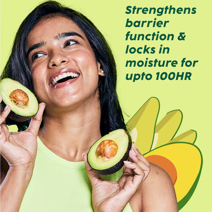 Avocado Ceramide Moisture Rush Fatty Cream for Barrier Repair & 100 HR Moisture