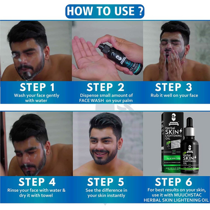 Detan Glow Boost FaceWash - Visible Results in 1st use