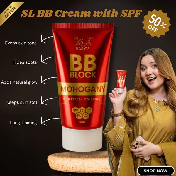 SL BB Cream and Muse Lab Peptide Cream – Hydrating, High-Coverage & Non-Cakey Finish