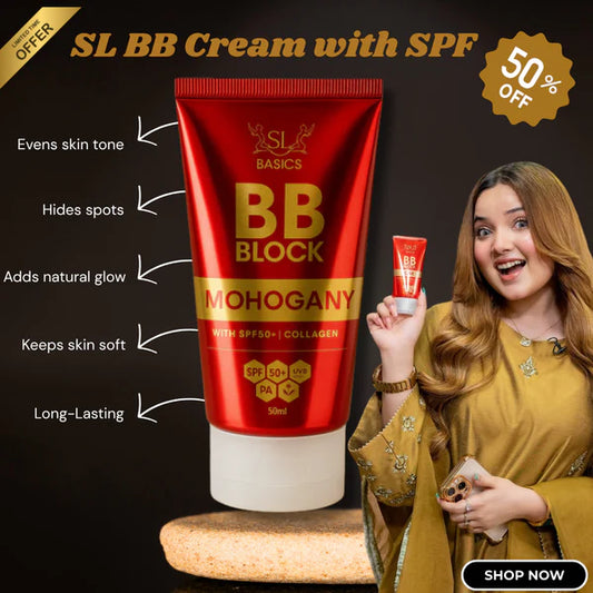 SL BB Cream and Muse Lab Peptide Cream – Hydrating, High-Coverage & Non-Cakey Finish