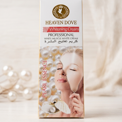 Heaven Dove Pearl Glow Whitening Cream 120g – Advanced Brightening & Moisturizing Formula for Radiant, Even-Toned Skin