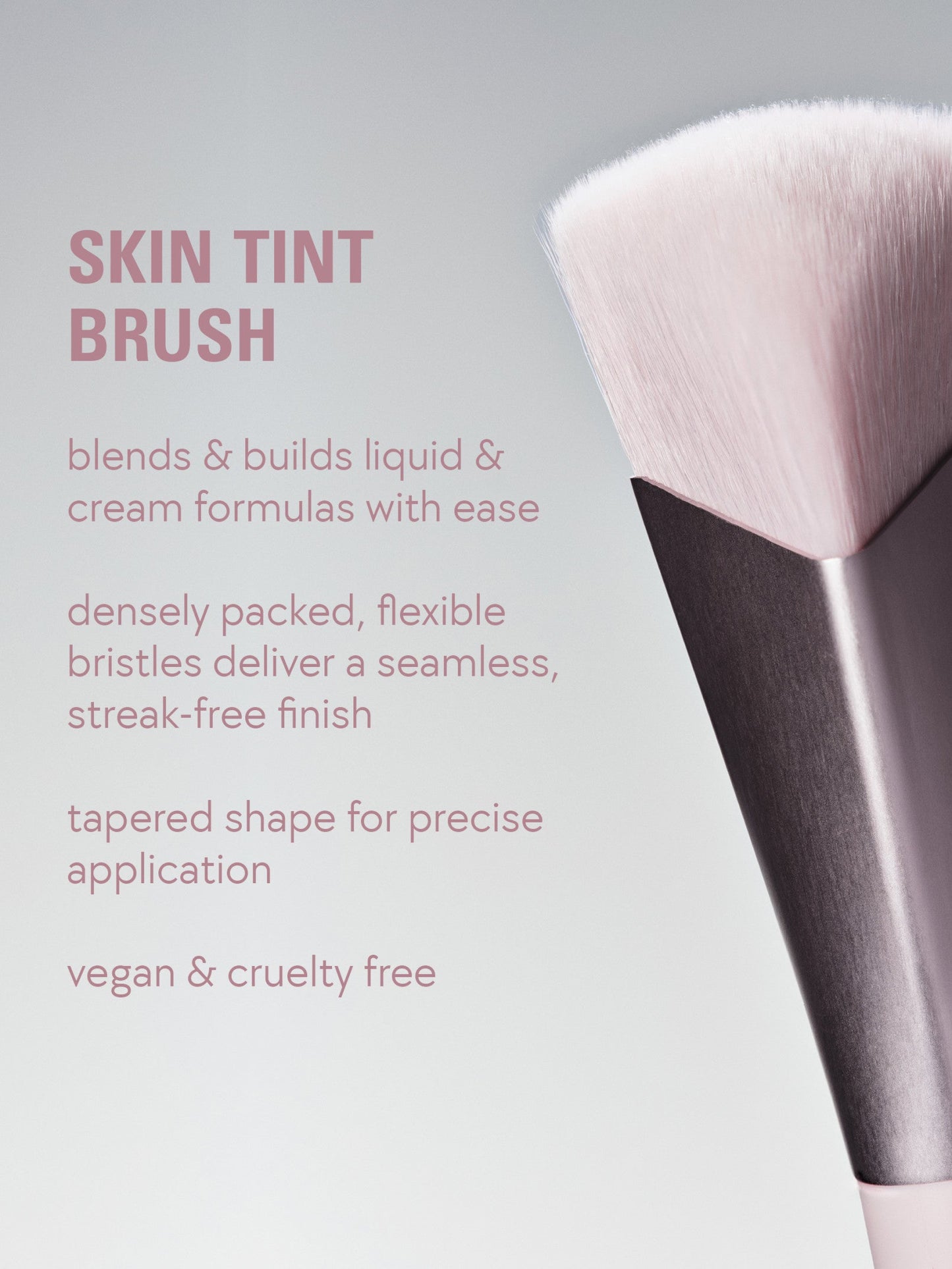 All-in-One Skin Blurring Tint with Blending Brush Duo (Glow, Moisturizer, Sunscreen & Foundation)