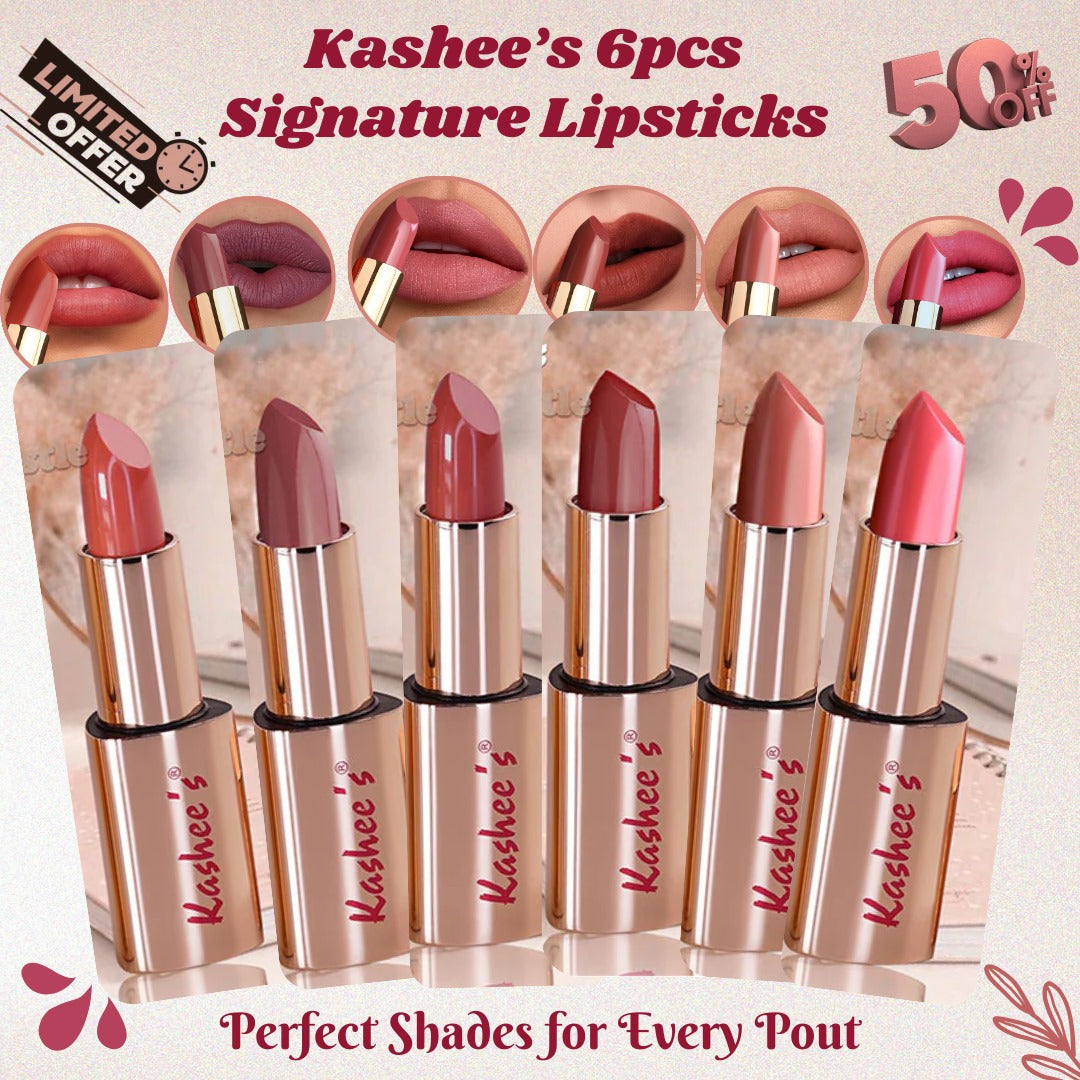 Kashee's Signature Lipsticks - Perfect shades for every pout