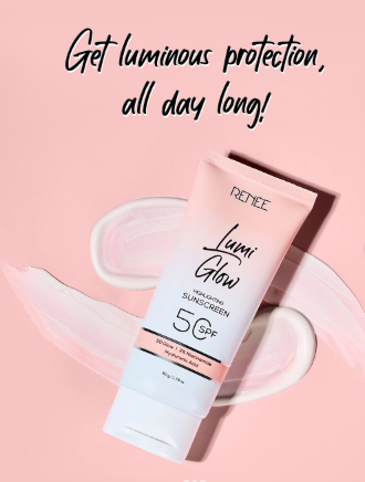 3-in-1 Glowing Sunscreen with SPF 50 , Niacinamide & Hyaluronic Acid (Hydration, Protection & instant Glow)