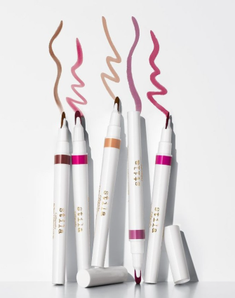 2 in 1 Lip Stain Pen by Stila (Lip liner + Lipstick) - Super Long-lasting & Waterproof