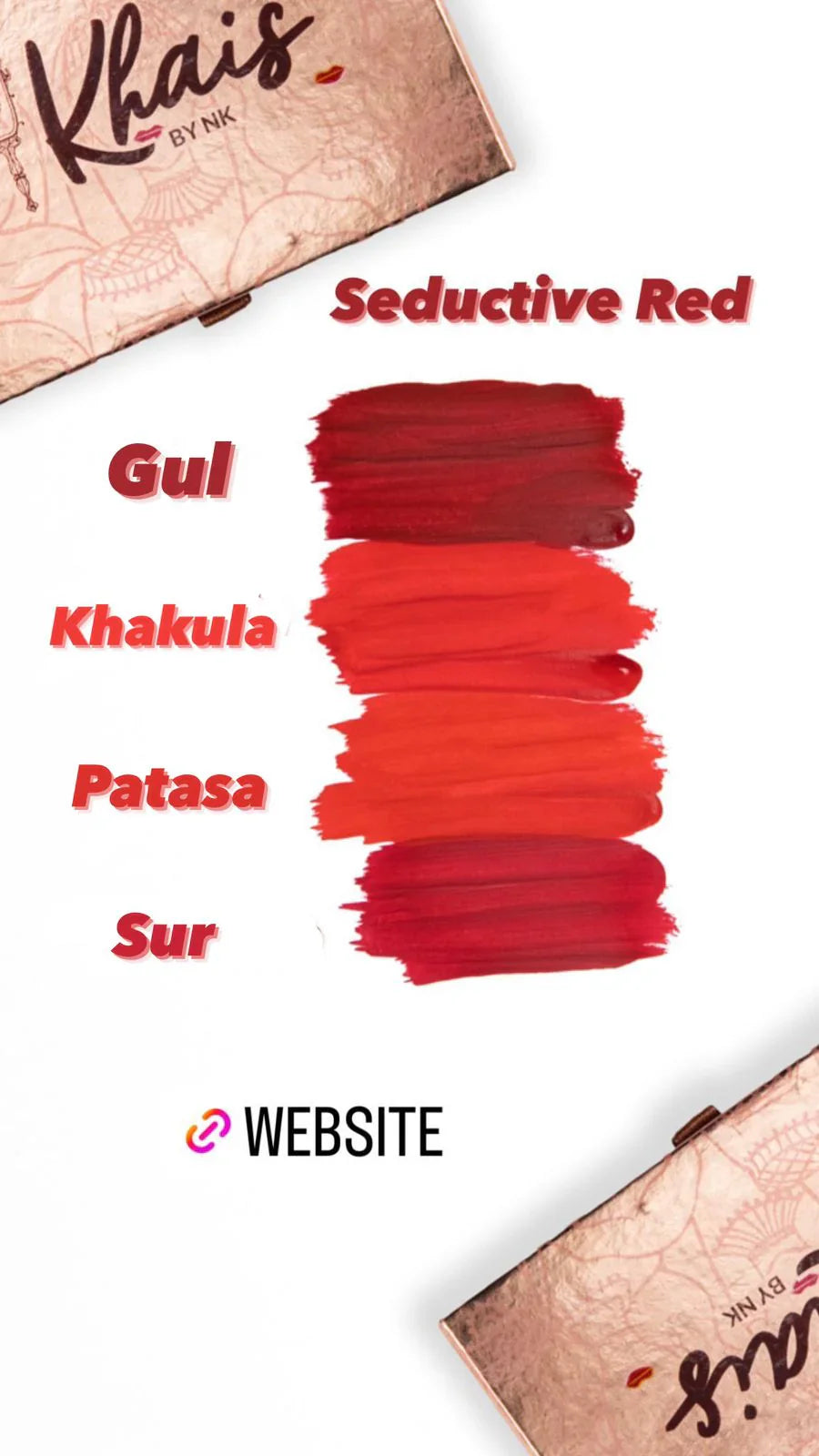 Seductive Red Collection - Khais by NK