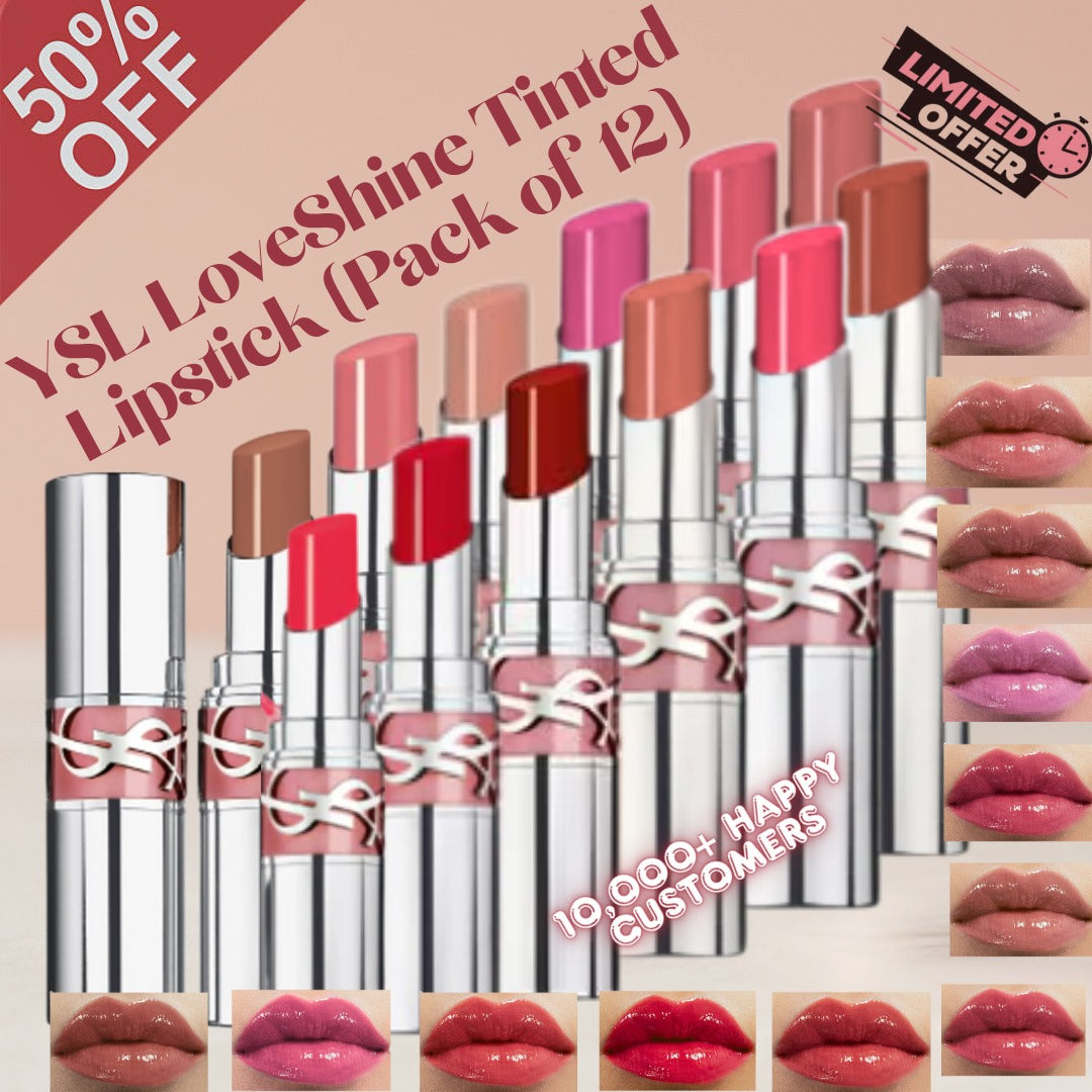 YSL LoveShine Tinted Lipstick - All day hydration with Perfect tint