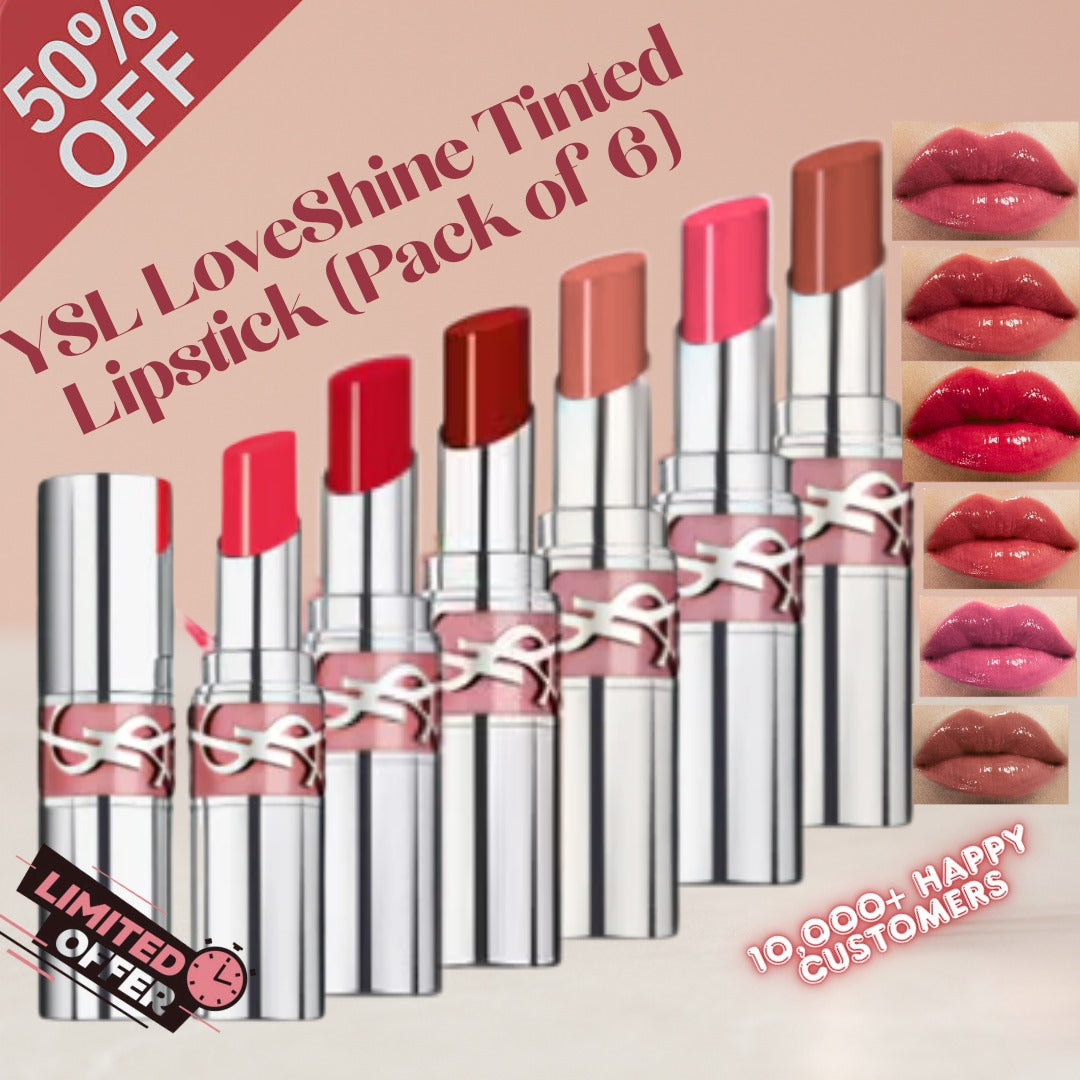 YSL LoveShine Tinted Lipstick - All day hydration with Perfect tint