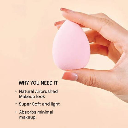 SheGlam Complexion Pro Long Lasting Breathable Matte Foundation and Get Blender Free