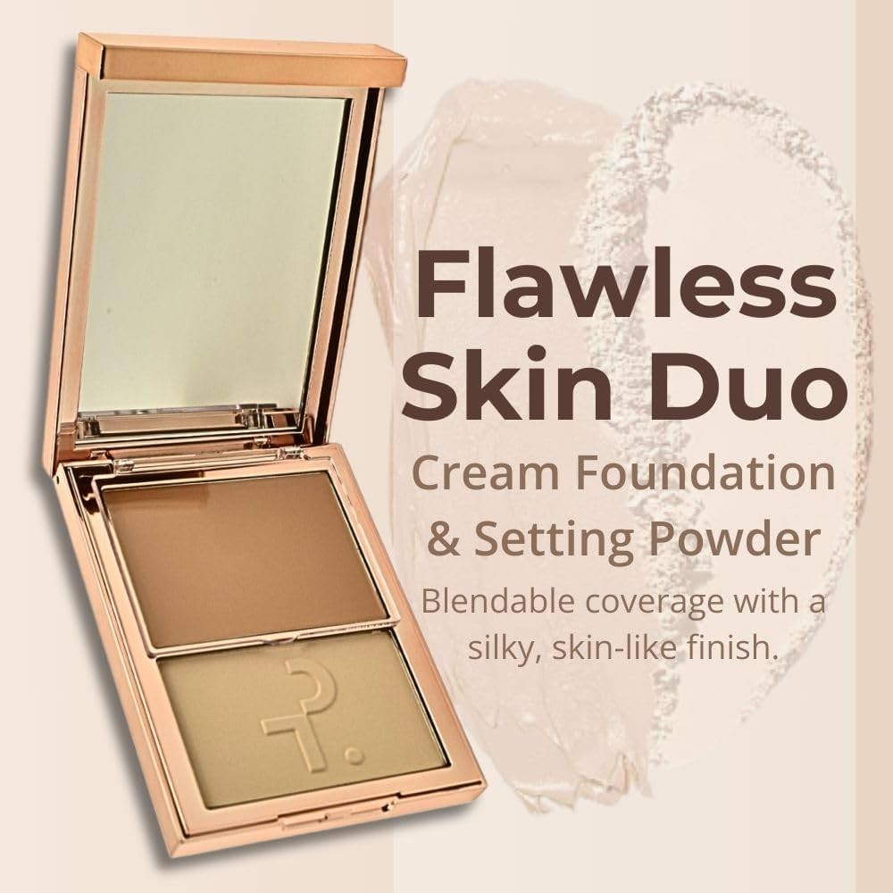 PATRICK TA Cream Foundation & Finishing Powder Duo