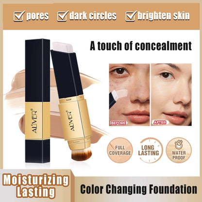 Aliver Color Change Stick with Built-in Blending Brush