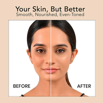 Faces Canada x NY Bae Ultimate Glow Combo (Faces Canada Strobe Cream Rose-gold (30 gm) + NY Bae 3 in 1 Serum Foundation with Primer Warm Milk 09 (30 ml