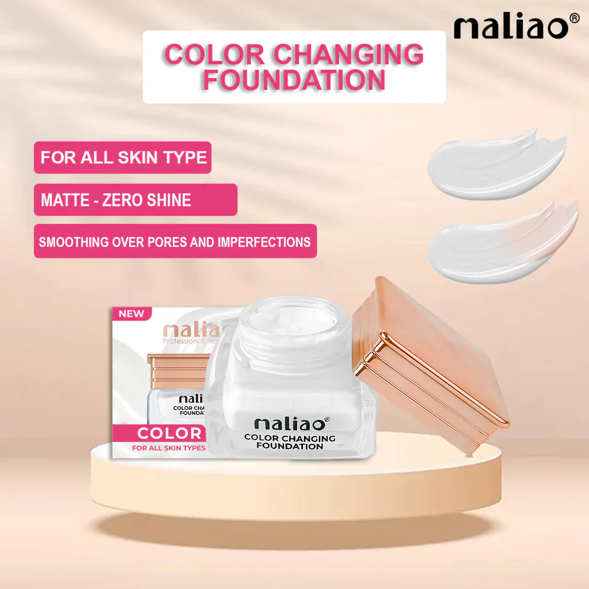 Maliao color changing Foundation