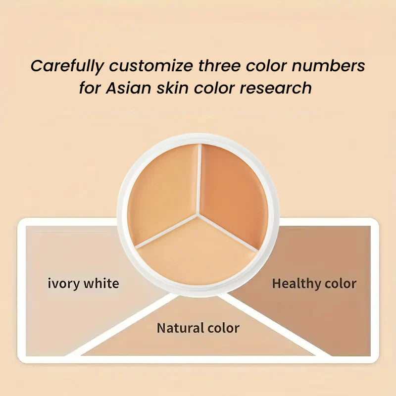 3 in 1 concealer with FREE Blending Brush - For Brightening, Concealing & Contouring