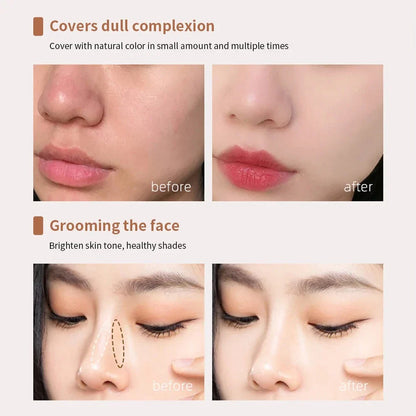 3 in 1 concealer with FREE Blending Brush - For Brightening, Concealing & Contouring