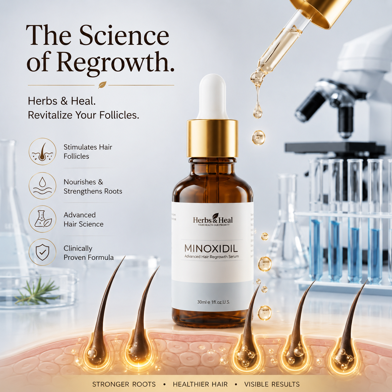 Herbs&Heal Minoxidil Serum