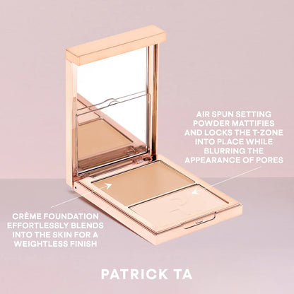 PATRICK TA Cream Foundation & Finishing Powder Duo
